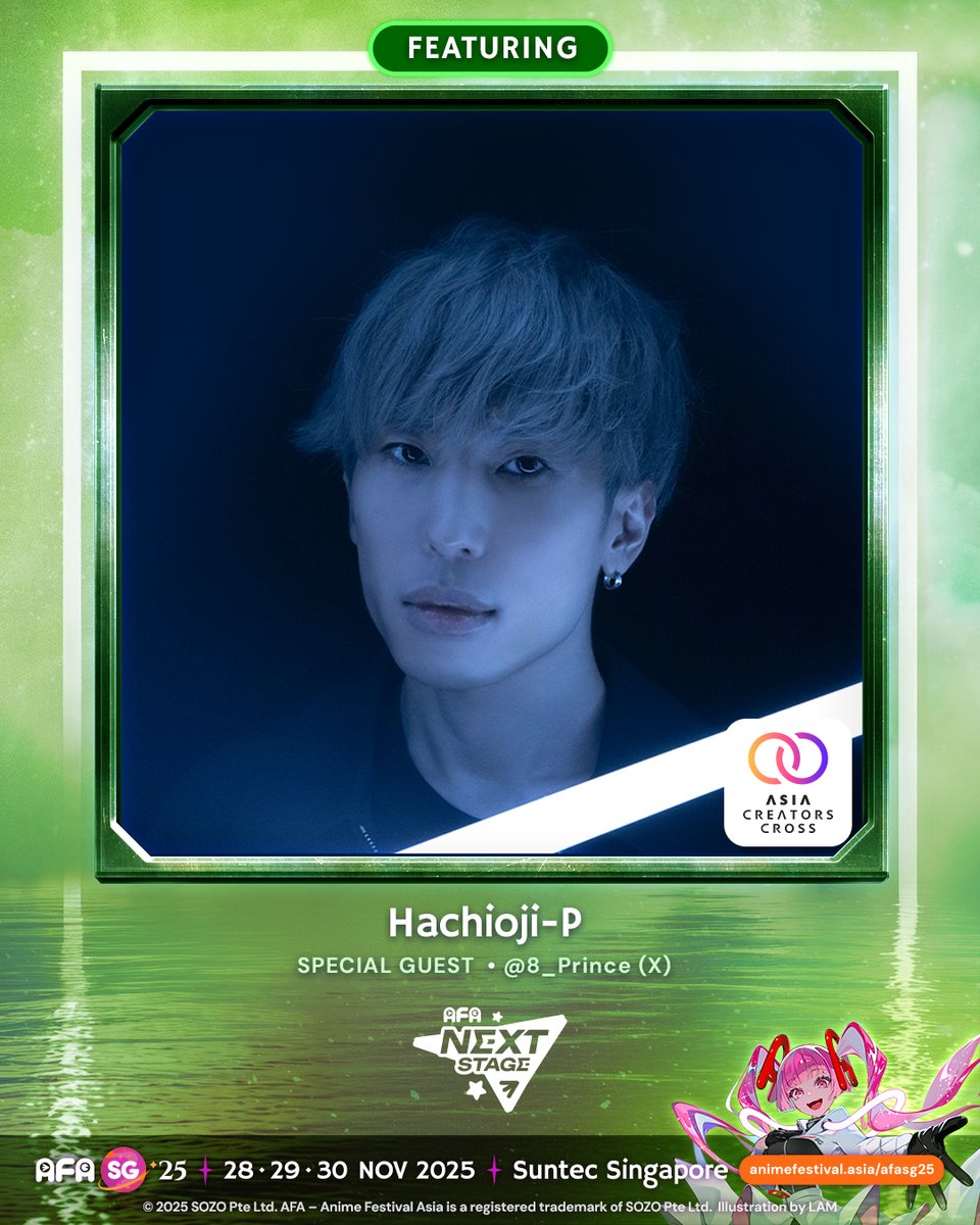 animefestasia's tweet image. #AFASG25 Asia Creators Cross enters its second year! Check out these music creators from Japan appearing on AFA Next Stage:@8_Prince, @KuriyamaYuri88, &amp;amp; @satapanpi

🐣 Tickets are more affordable this year with our Early Bird Promo!
🎟 Book early and save! animefestival.asia/afasg25/ticket…