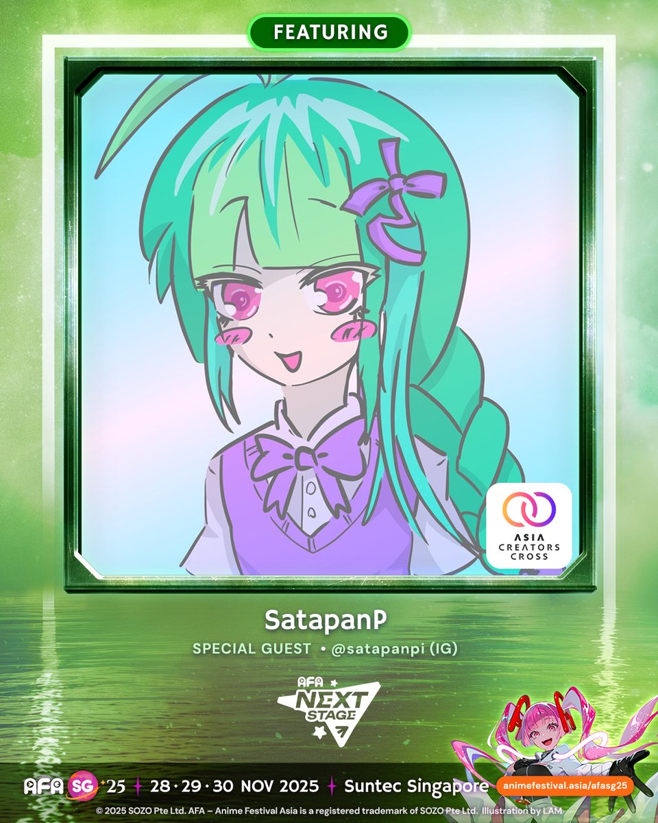 animefestasia's tweet image. #AFASG25 Asia Creators Cross enters its second year! Check out these music creators from Japan appearing on AFA Next Stage:@8_Prince, @KuriyamaYuri88, &amp;amp; @satapanpi

🐣 Tickets are more affordable this year with our Early Bird Promo!
🎟 Book early and save! animefestival.asia/afasg25/ticket…