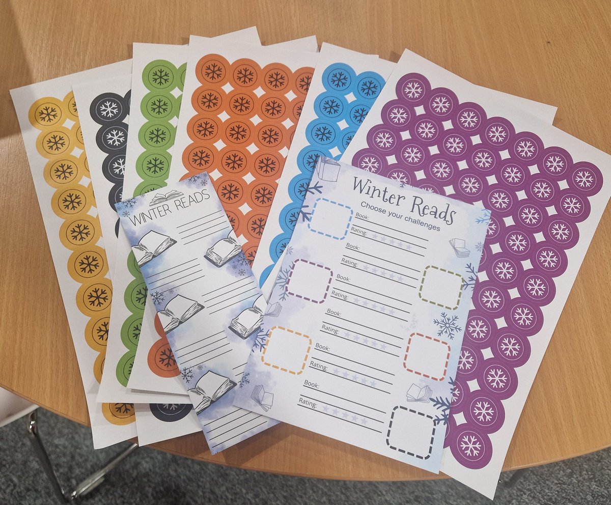 KnebCommLibrary's tweet image. Something exciting has started at Knebworth Library- its the Winter Reads Challenge.
Just pop into the library and pick up a challenges - there&apos;s one for children &amp;amp; one for older readers. Then chose 6 out of the 12 challenges.
 Don&apos;t forget to collect your stickers.