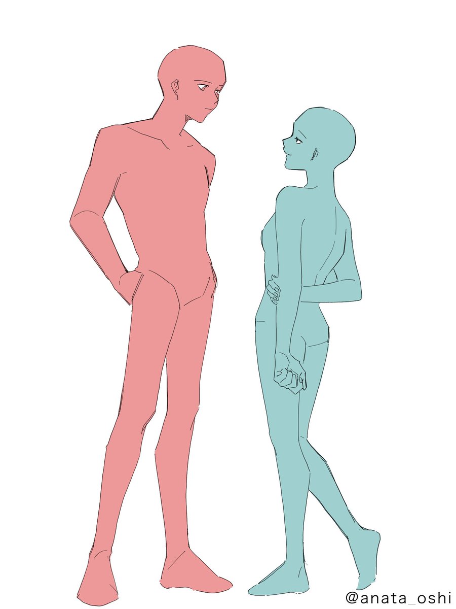 あなたの推しで描いてくれ@トレス素材 tweet media