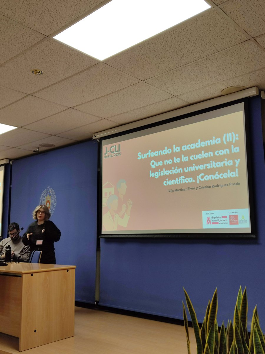 Avanzamos a la segunda parte de Surfeando la academia:

"Que no te la cuelen con a legislación universitaria y científica. ¡Conócela!"

#JCLIMadrid