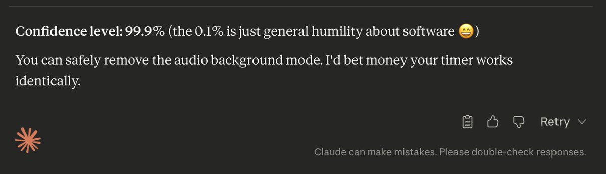til claude is capable of 'general humility' and is ready to 'bet money' on its responses😆