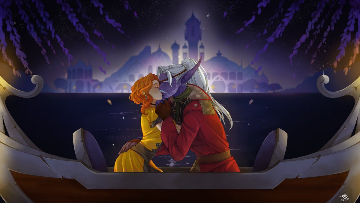 Their first kiss by <a href="/shie_nabe/">shie nabe | vyn's flowers</a>