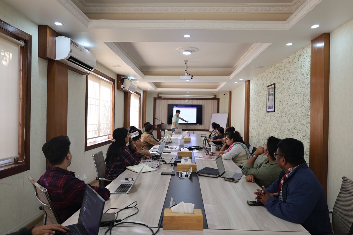 iids1979's tweet photo. Today, Mr. Abyaya Neopane, Ph.D. Candidate, ANU &amp; former IIDS Program Specialist, presented “From Private Remittances to Public Revenue: A Structural VAR Analysis for Nepal.” His final IIDS session before his PhD defense— we wish him best of luck! https://t.co/li5dcJMODA