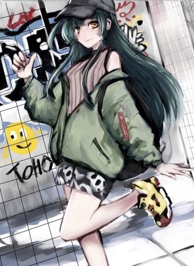 東北ずん子 「#引用RTで絵をあげている5人を指名してバトンでお気に入りの絵を載せる 紅雛さん」|まんさきのイラスト