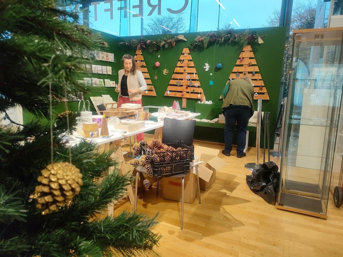 'Enchanted Forest'
With the help of our fabulous team of makers we're setting up our Christmas Show this week!

It opens this Saturday 8th Nov at Midday, come along and meet many of the exhibiting makers!
buff.ly/gFyjPdb 
#christmas #craft #giftideas #makersgallery