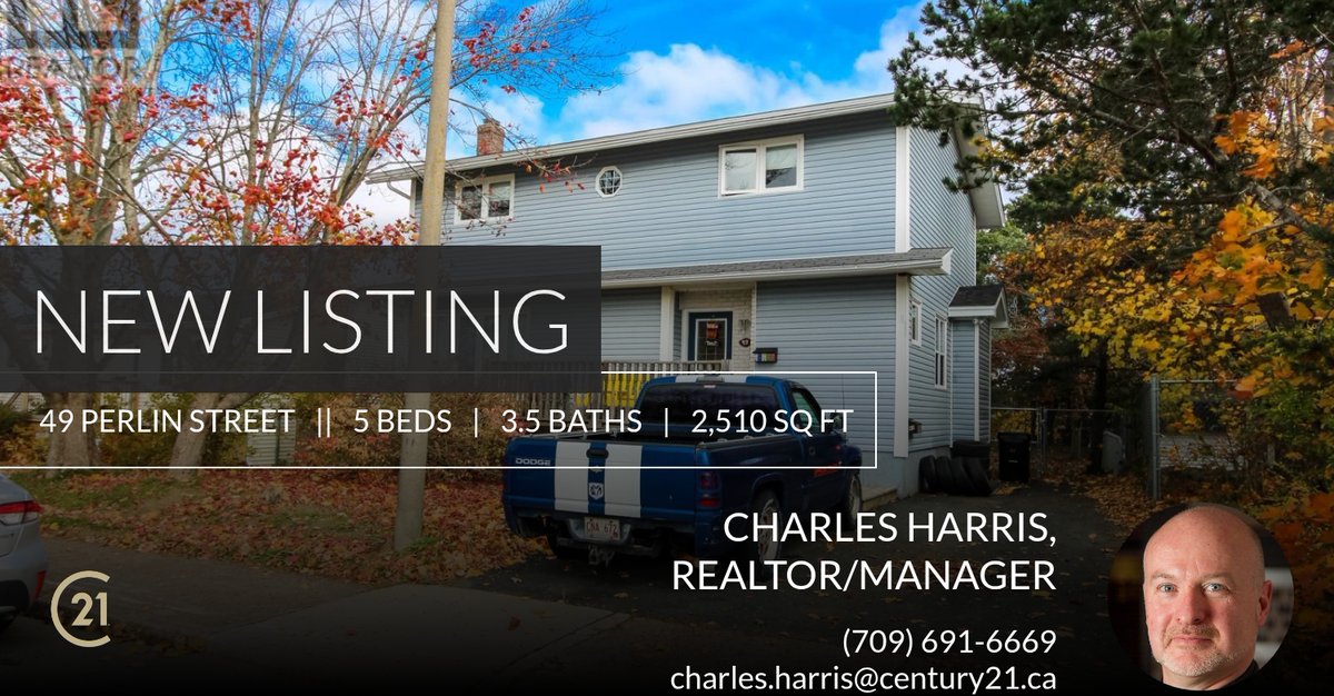 HarrisRealtorNL's tweet photo. 🚨 New Listing 🚨 Take a look at this great new property that just hit the market. Reach out here or at (709) 691-6669 for more information on this property or any property.

Charles Harris, Realtor/Manager
26+ Years Exper... https://t.co/9OWjE5dtCb https://t.co/mBFAApOniI