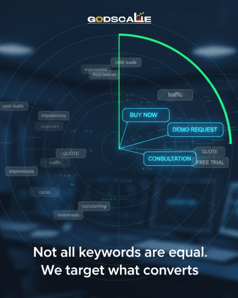GodScale_opc's tweet image. Stop chasing high-volume keywords.

They look good on reports, but they rarely convert.
The real ROI comes from:
- High-Intent Keywords
- Local Search Terms
- Transactional Queries
This is where GodScale focuses.

#SEO #GrowthMarketing #GodScale