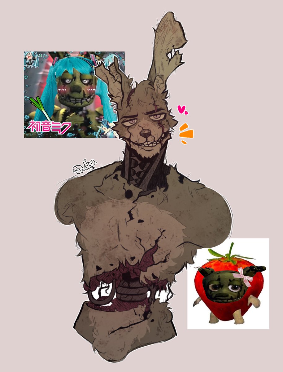 DA1TOOOO's tweet photo. #fnaf #fnaf2movie Springtrap 
can't wait https://t.co/Ml8jywKowC