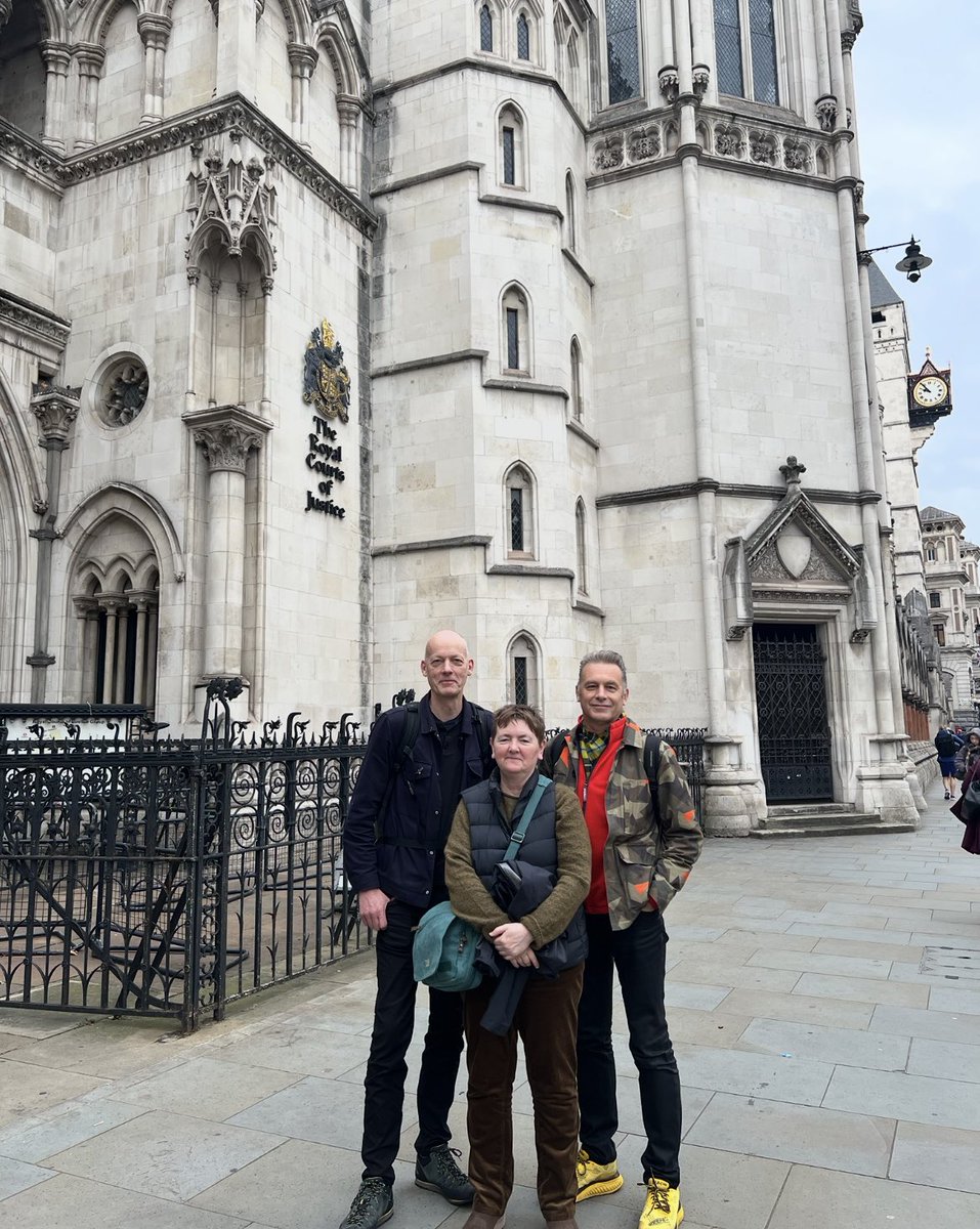We’re back in the High Court in London this morning for a permission hearing to find out if our legal challenge against Planning &amp; Infrastructure Bill can proceed. Court room is rammed - lots of interest in this decision. #ParliamentaryPrivilege