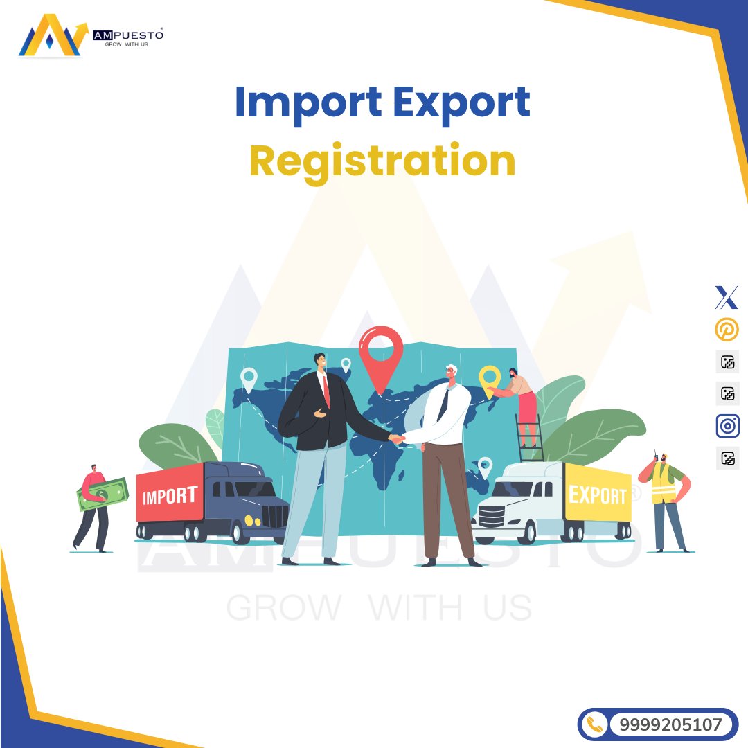 ampuesto_india's tweet image. Expand Globally with Hassle-Free Import Export Registration | AMpuesto📋

🔗  Service Page Link:ampuesto.in/import-export-…
📞 Contact : 9871526202
#ImportExportRegistration #IECCode #GlobalBusiness #ExportFromIndia #ImportExportLicense #InternationalTrade #AMpuesto
