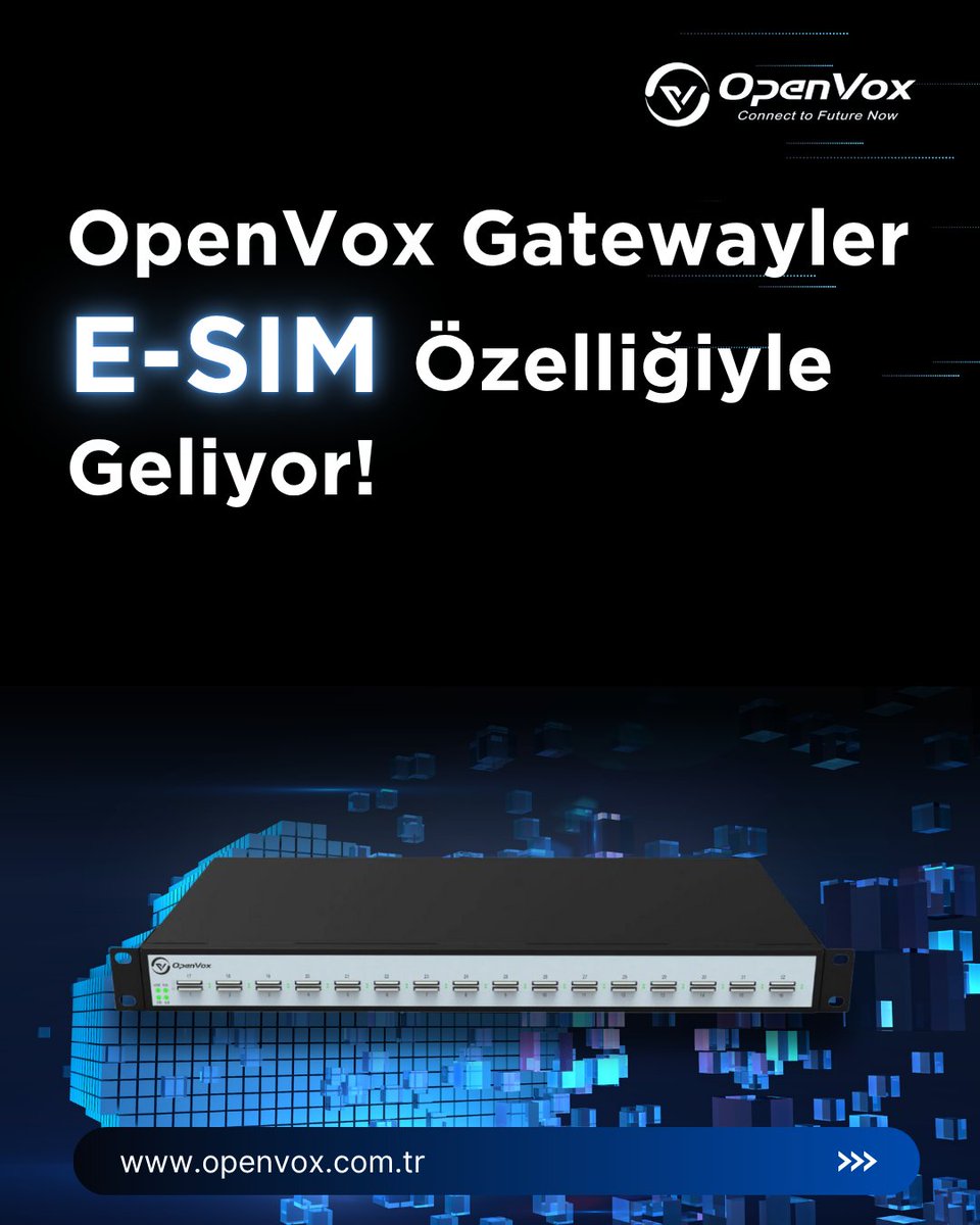 nolto_teknoloji's tweet photo. BT Yöneticileri ve Çağrı Merkezi Kuruluşlarının Dikkatine!
Türkiye’de 𝐭𝐞𝐤 𝐲𝐞𝐭𝐤𝐢𝐥𝐢 distribütörü olduğumuz OpenVox markasının yeni nesil SWG-4016E/4032E Serisi Kablosuz Gateway çözümleriyle mobil hat yönetimini tamamen dijitalleştiriyoruz.
#OpenVox #eSIM
Daha fazla👇 https://t.co/m07bc3Ctc9