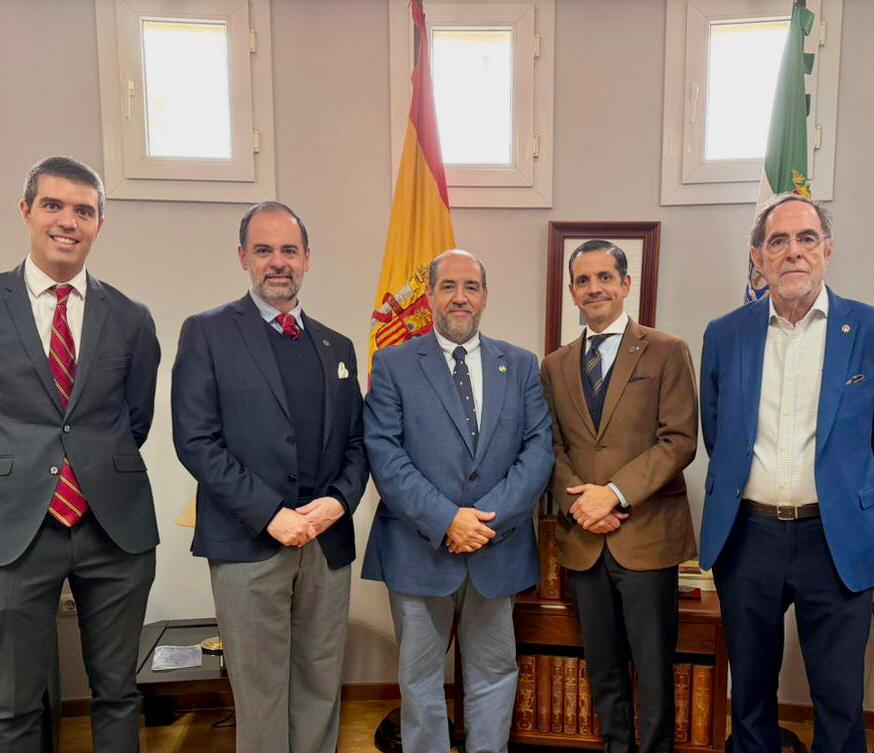Ayer se recibió al Decano y a los responsables institucionales de la Facultad de Derecho de la Universidad Panamericana de México. 

Seguimos en la línea de impulso de la internacionalización la Universidad de Extremadura <a href="/infouex/">UEx</a>: