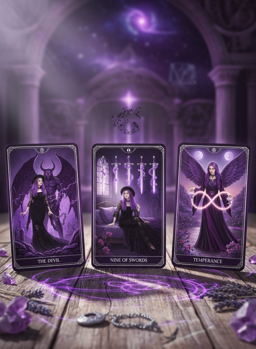 The Purple Witch Annastasia G. tweet media