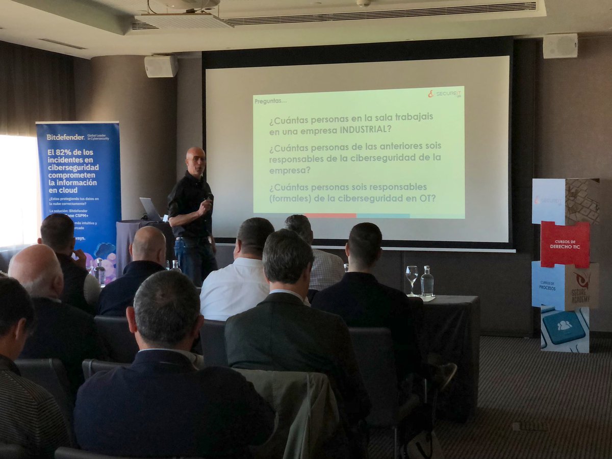 🗣️ “Tenemos que tener muy claro que en el ámbito industrial no solo se protege la información, también la operación. Y para ello es muy necesario aplicar el sentido común que, obviamente, indica que algo hay que hacer”. Hugo Llanos, director de Ciberseguridad Industrial