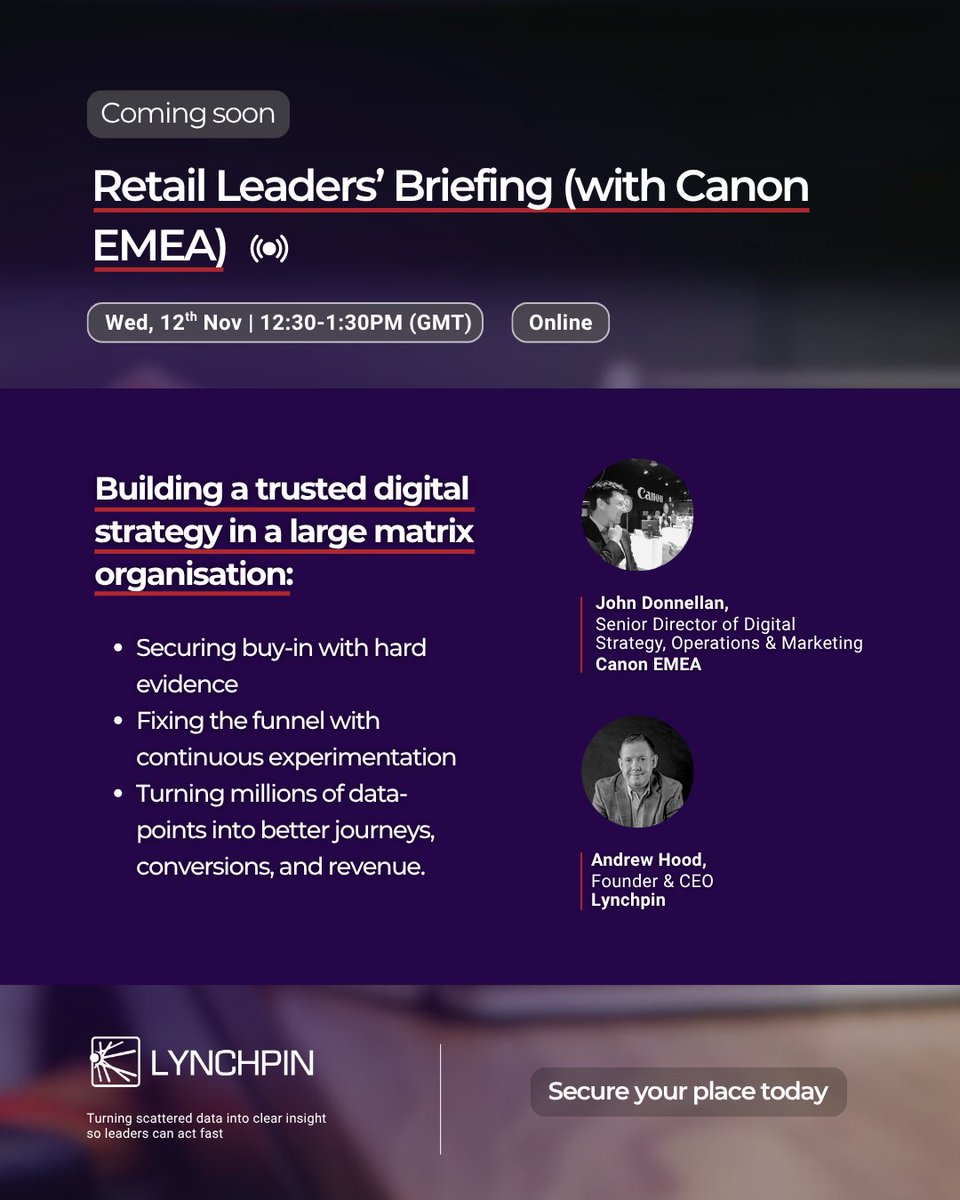 Lynchpin Analytics tweet media