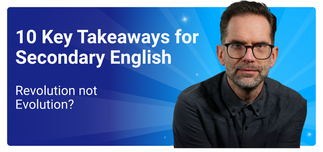 Here are my 10 key takeaways for secondary English professionals from the Curriculum &amp; Assessment recommendations. Arguably, we're on the "revolution" end of the evolution / revolution spectrum! twinkl.co.uk/blog/curriculu… 
<a href="/twinklresources/">Twinkl Resources</a> <a href="/TwinklBeyond/">Beyond: Secondary Teaching Resources</a> 
#twinklbeyondenglish