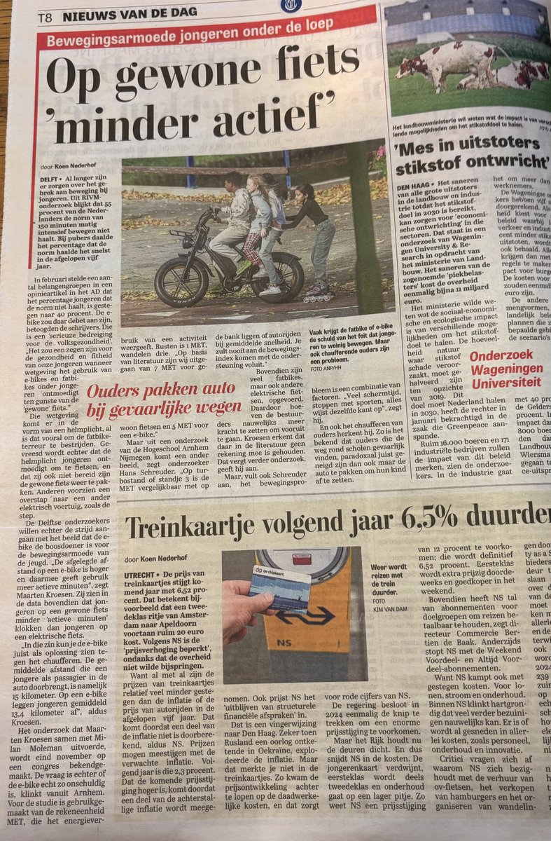 PeterOostenVan's tweet image. ‘We brengen ze overal heen, behalve in #beweging 👑 Tijd dat onze prinsjes en prinsesjes zelf gaan #fietsen!’ 🚲 | #BlijfBewegen