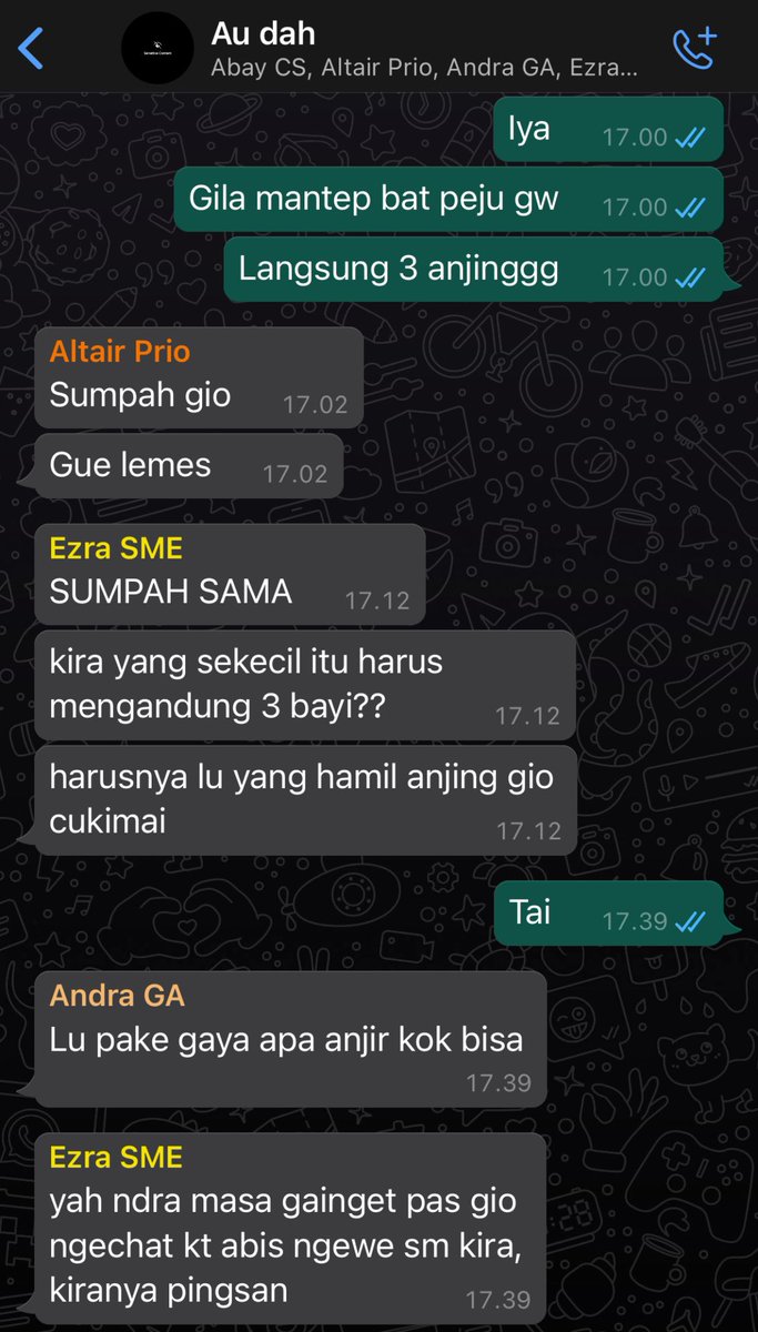 shylittlefishy's tweet image. reaksi grup “Au dah” pas kira hamil kembar 3… 🔞