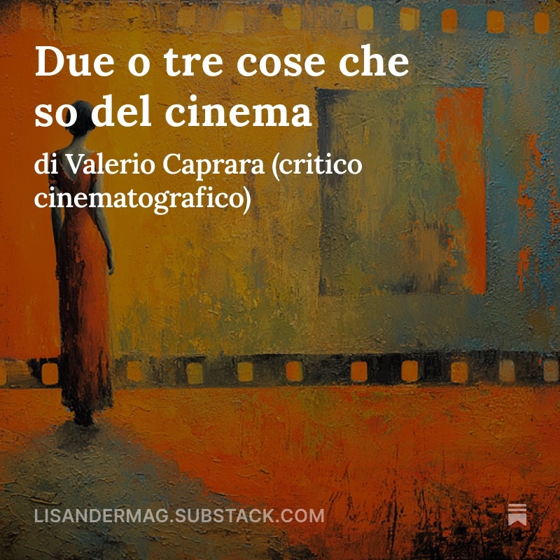Nel #cinema prevale una logica predatoria, analoga a quella del capitalismo assistenzialista, che non mette al centro il mercato e il successo del prodotto ma il rientro dell’investimento prima che si presenti il rischio

Il contributo di Valerio Caprara lisandermag.substack.com/p/due-o-tre-co…