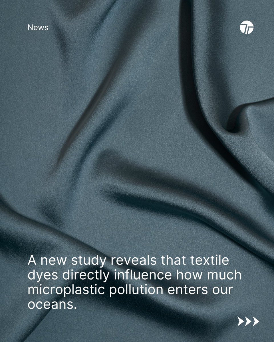 TechTeysha's tweet image. New research suggests that fabric colour and dye may be accelerating this environmental crisis - with darker coloured PET textiles releasing more microfibres into the ocean when exposed to sunlight. 

#Plasticpollution #PlasticFree #Microplastics