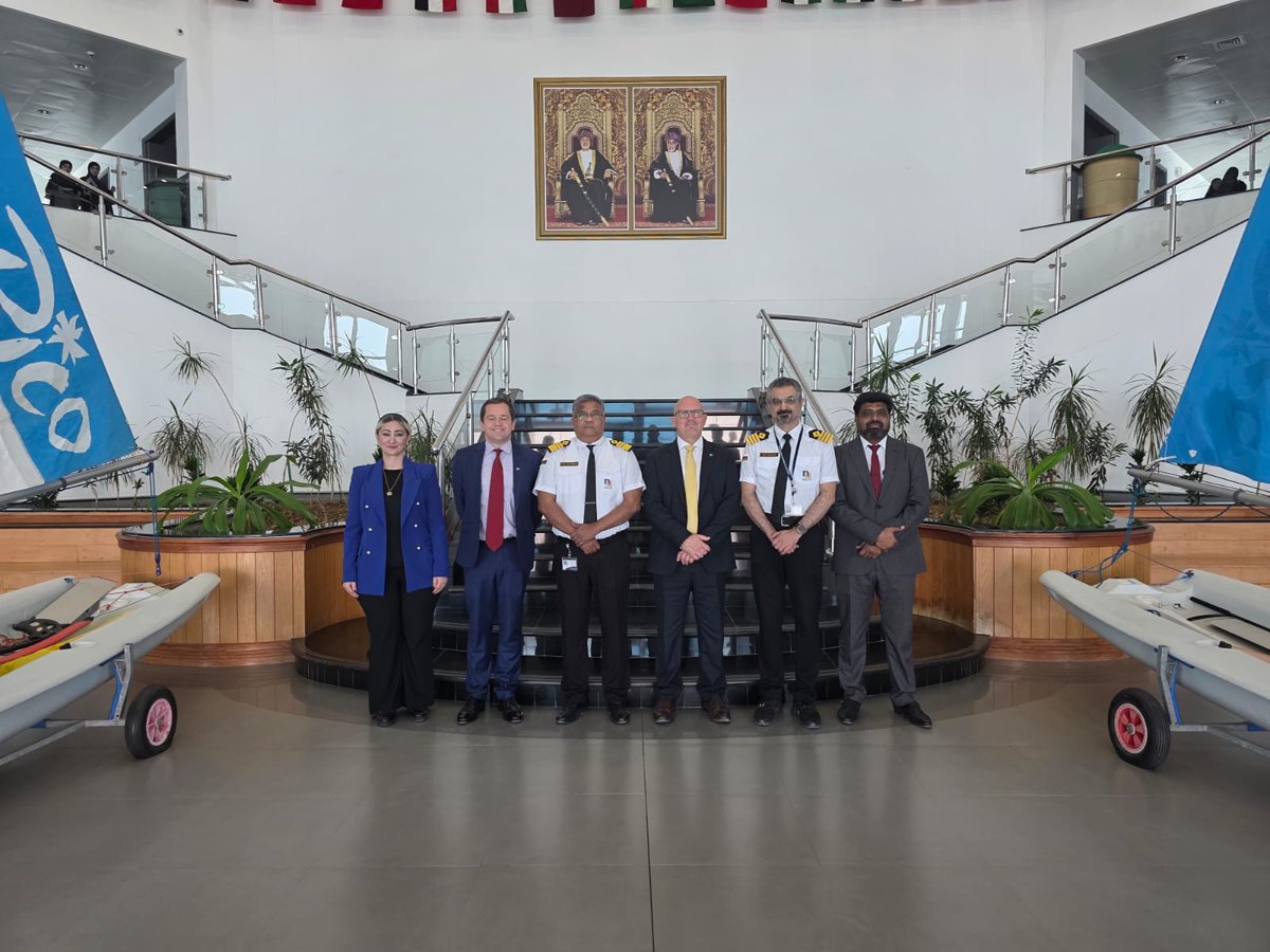 IMCO was honored to welcome a delegation from IMarEST, led by Mr. Chris Goldsworthy, Chief Executive, and Mr. Neil McGill, Business Development Manager.

The visit explored collaboration, including potential initiatives in lifelong learning and joint training