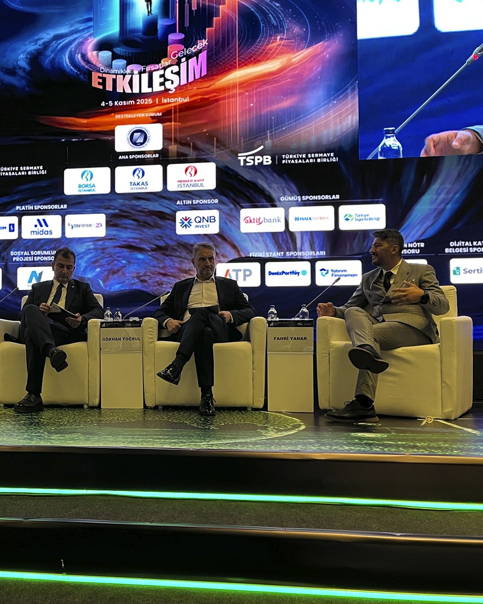 Akinrobotics's tweet image. As AKINROBOTICS, we attended the 9th Turkey Capital Markets Congress.
Our Deputy Coordinator of Product and Project Management, Fahri YANAR, took part as a speaker in the panel titled “The Future Codes of the Business World.

AKINROBOTICS olarak 9. Türkiye Sermaye Piyasaları…
