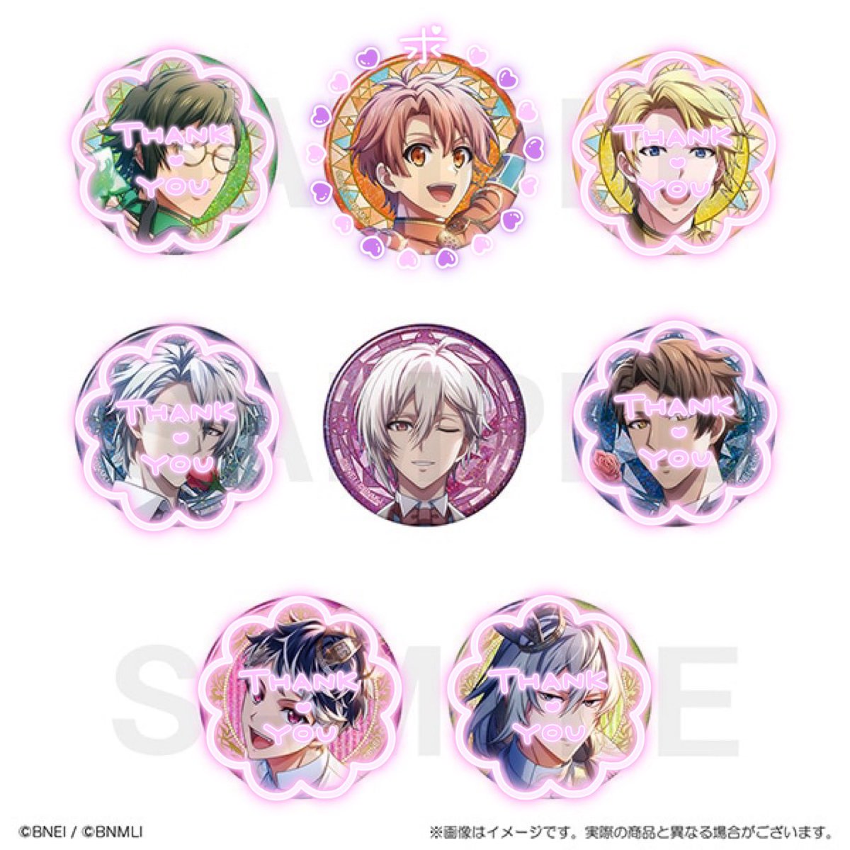 【匿名配送】アイナナ 十龍之介 キャラバッジコレクション Sugao 87点 匿名配送】アイナナ 十龍之介 キャラバッジコレクション Sugao 87点 十