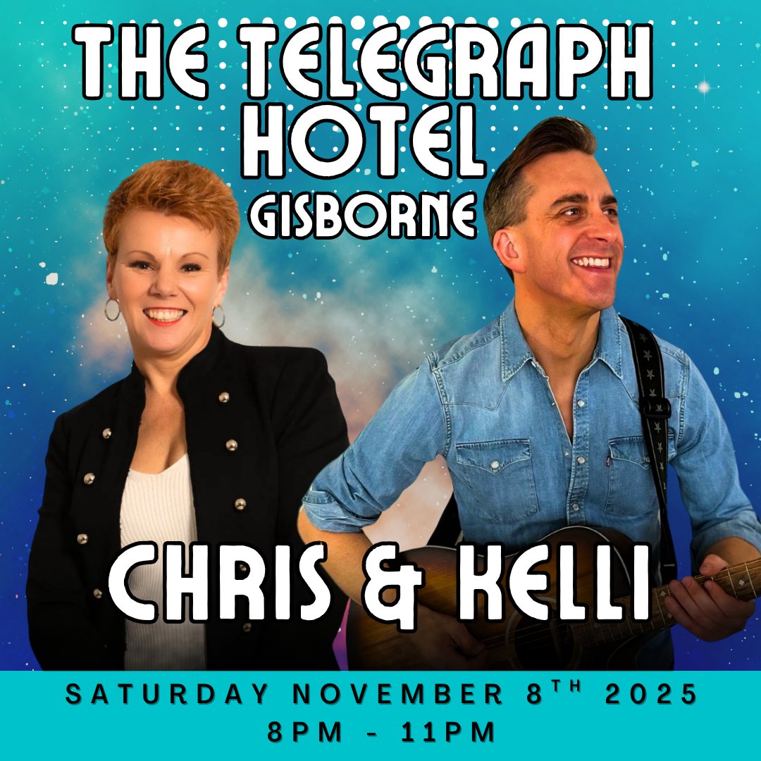 🎶 Chris &amp; Kelli at The Telegraph Hotel! 🎶
Don’t miss out. Book your table now for an unforgettable night of live music, good company and great vibes! 🍷✨
Secure your spot and come enjoy the show!
#TelegraphHotel #ChrisAndKelli #LiveMusic #BookNow