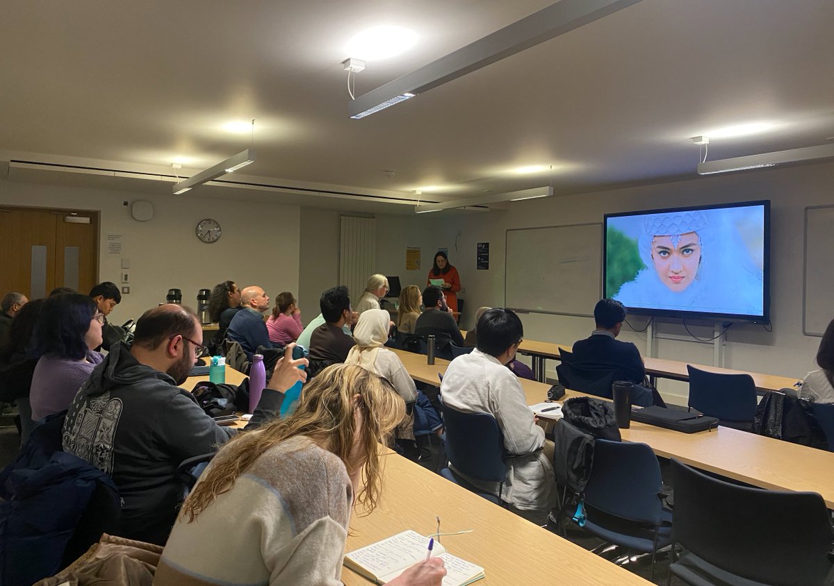 Delighted to host <a href="/NacimPak/">Nacim Pak-Shiraz</a> for an engaging talk on Staging Masculinity: Hegemony and Patriarchy in 1990s Iranian Popular Cinema
An inspiring session exploring how Iranian cinema reflected shifting cultural and political identities of the 1990s
Swipe through for photo highlights