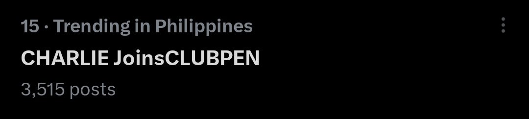 FlemingoesOFC's tweet photo. Trending at number fifteen! More fresh tweets

CHARLIE JoinsCLUBPEN
#ClubPENSHOPPE https://t.co/hmLqI08Di3