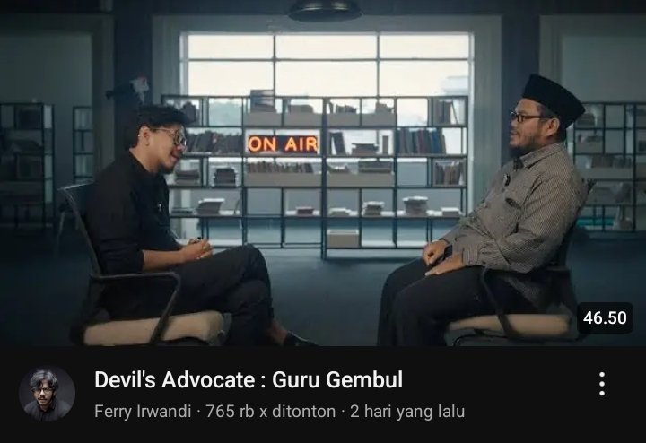 _e_g_a_n_'s tweet image. Ferry Irwandi X Guru Gembul 🥶