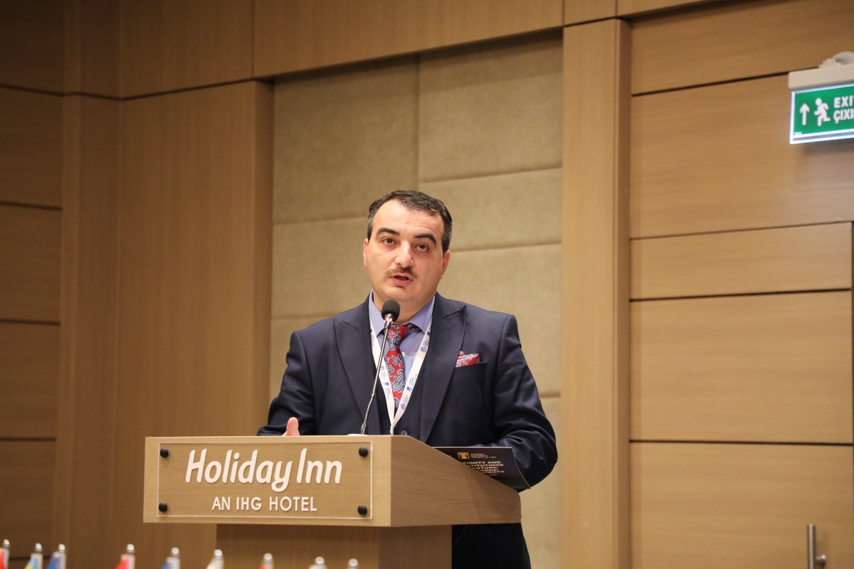 19 ölkənin iştirakı ilə “2025-ci Konstitusiya və Suverenlik İli” çərçivəsində “XXI ƏSRDƏ DÖVLƏT SUVERENLİYİ VƏ MİLLİ KONSTİTUSİYALAR: QLOBAL ÇAĞIRIŞLAR, TENDENSİYA VƏ PERSPEKTİVLƏR” mövzusunda Beynəlxalq konfransda çıxış etdik.