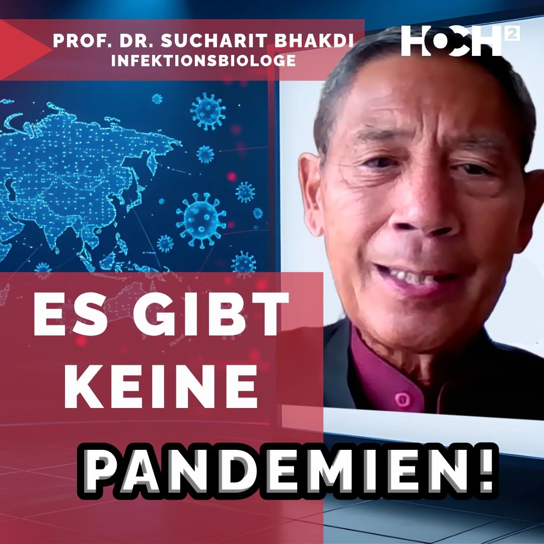 Prof. Dr. Sucharit Bhakdi: «Leider ist mein Fach das ideale Machtinstrument»

Hier schauen. Bitte liken, kommentieren und Kanal abonnieren, danke 🙏

youtu.be/UFD9pNoi-po

Auf YouTube finden Sie Links zu den aktuellen ABF-Kampagnen sowie zum neusten Buch von Prof. Dr. Sucharit