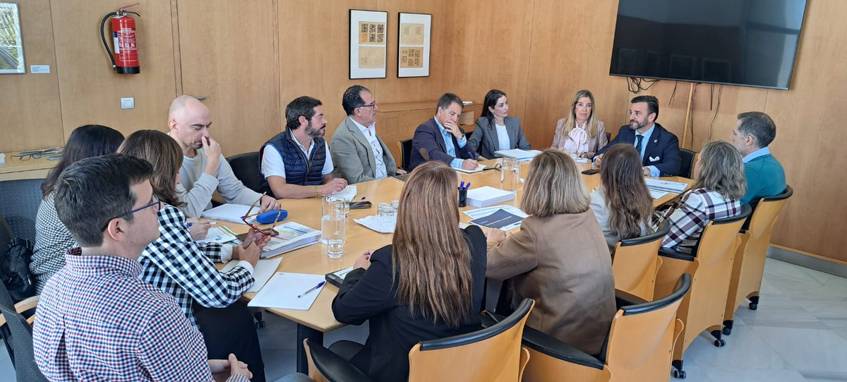 Nueva reunión de la comisión organizadora de los Encuentros Técnicos, a la que han asistido el presidente de la <a href="/CamaraCuentas/">Cámara de Cuentas de Andalucía</a>, <a href="/macarflo/">Manuel Alejandro Cardenete</a>, y la vicepresidenta, Manuela Serrano.
Entre los asuntos tratados se ha cerrado el programa definitivo
👉 Información: encuentrosocex2025.es/programa/