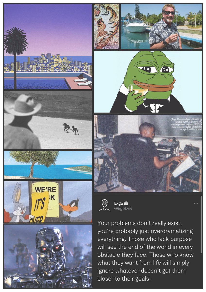 thebeautyofsaas's tweet image. Decided to turn my “keep going” collection into an artbook

State of mind