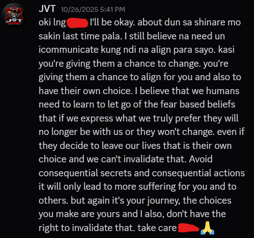 jvt831's tweet photo. Man that was deep. From the depths of the collective and also my own consciousness. https://t.co/mf08ahVHQz
