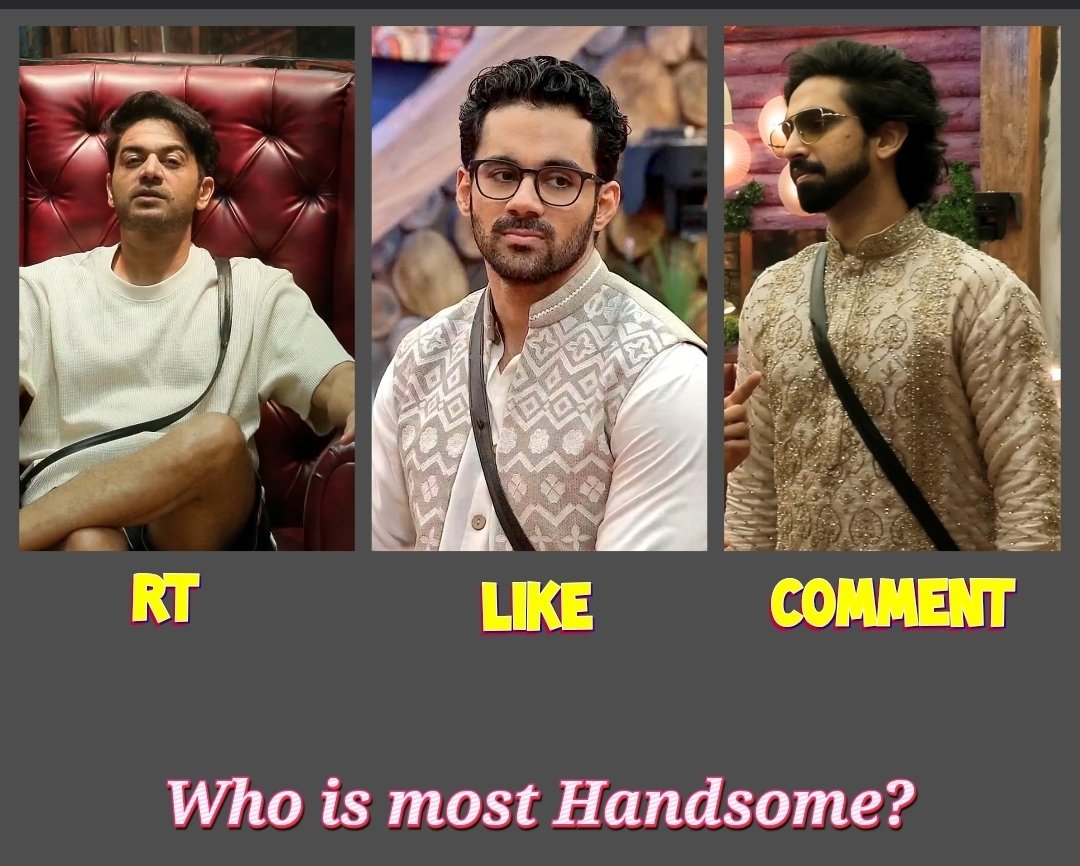 Lets see fan Power 
Who is Handsome Hulk ??
#GauravKhanna 
#AbhishekBajaj
#AmaalMallik 
Lets fans decide??

#BiggBoss19 #BiggBoss #BB19