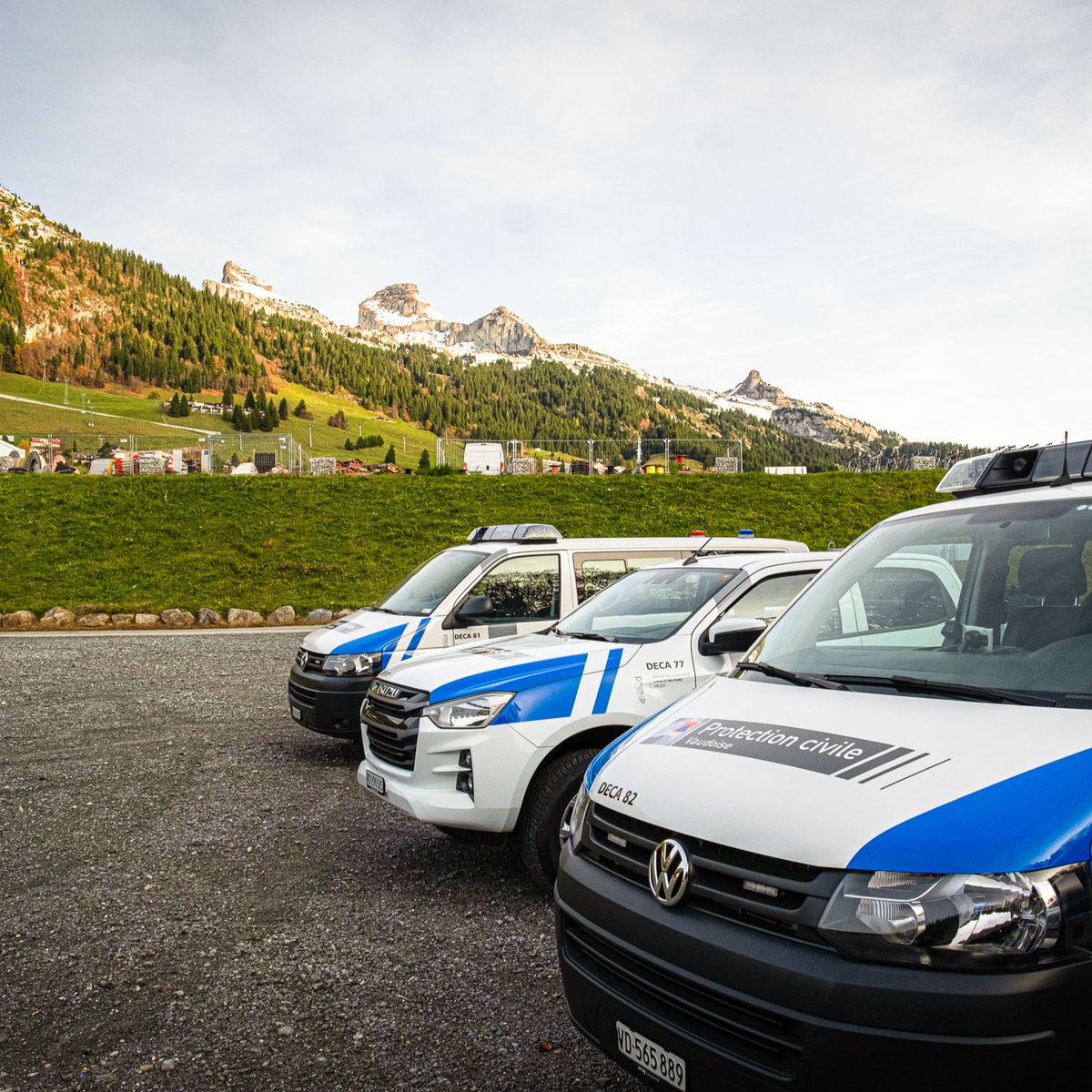 PCiVD's tweet image. Exercice national spéléo-secours

La PCi-VD a participé à un exercice de sauvetage grandeur nature. Elle a notamment appuyé la conduite de l'exercice au PCO, garantit le ravitaillement des effectifs et assuré le transport de matériel et de personnes sur les hauteurs de Leysin.