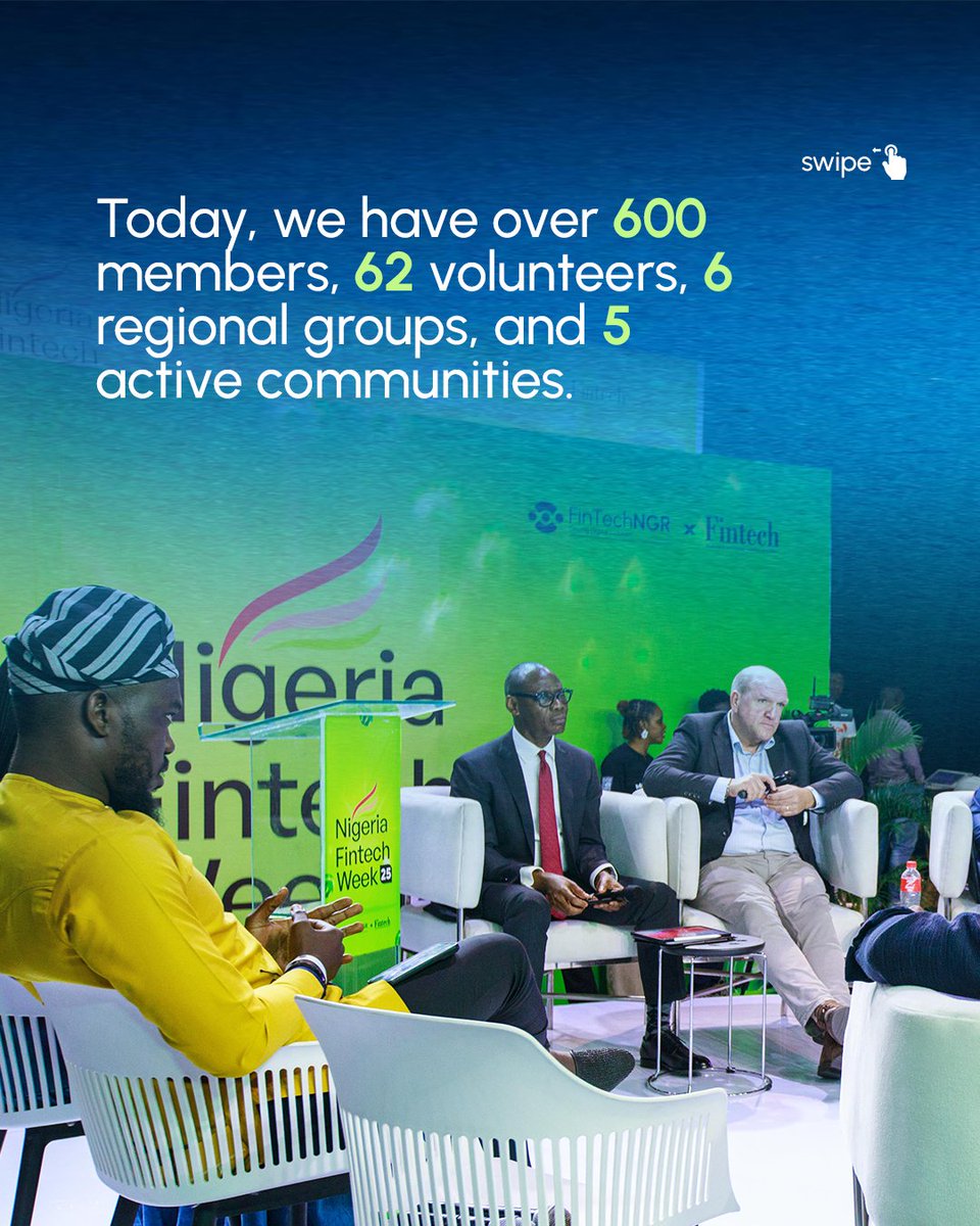 fintechngr's tweet image. A movement of innovators reimagining Nigeria’s financial &amp;amp; digital future — that’s FintechNGR.
We’re not waiting for change; we are the change.
Join the movement 👉 fintechng.org/membership | Call Grace: +234 9070000193
#FintechNGR #InnovationHub #DigitalTransformation