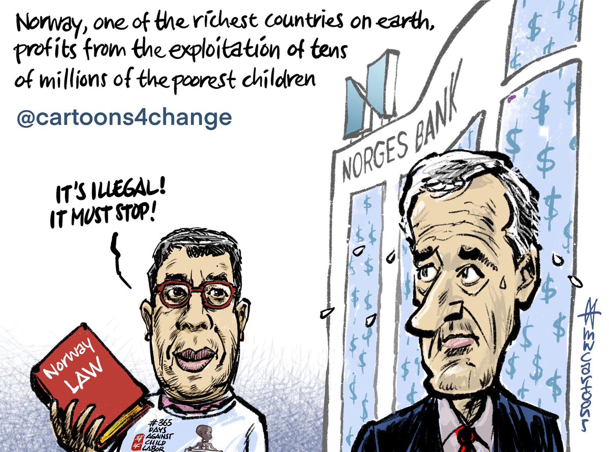 Dear <a href="/jonasgahrstore/">Jonas Gahr Støre</a> Human rights are not optional.
Decision of the <a href="/Stortinget/">Stortinget</a> to pause ethical rules for <a href="/NorgesBank/">Norges Bank</a> violates the Norwegian Constitution and #Norway's state obligations to protect, defend and fulfill human rights and children's rights
<a href="/volker_turk/">Volker Türk</a> <a href="/UNHumanRights/">UN Human Rights</a>