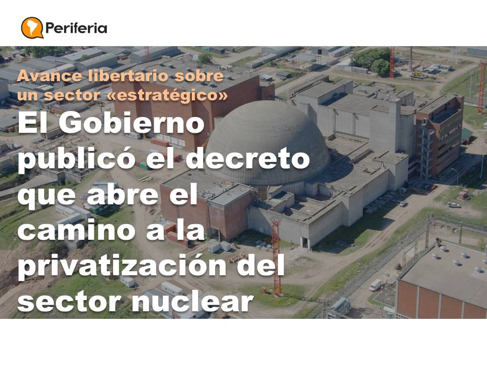 periferiacts's tweet image. El control estatal de las centrales nucleares nacionales quedará reducido al 51% si se concreta el plan de venta de #Nucleoeléctrica. El Ejecutivo llamará a una licitación pública nacional e internacional.
#Atucha #Energía #DNU #JavierMilei
periferia.com.ar/politica-cient…