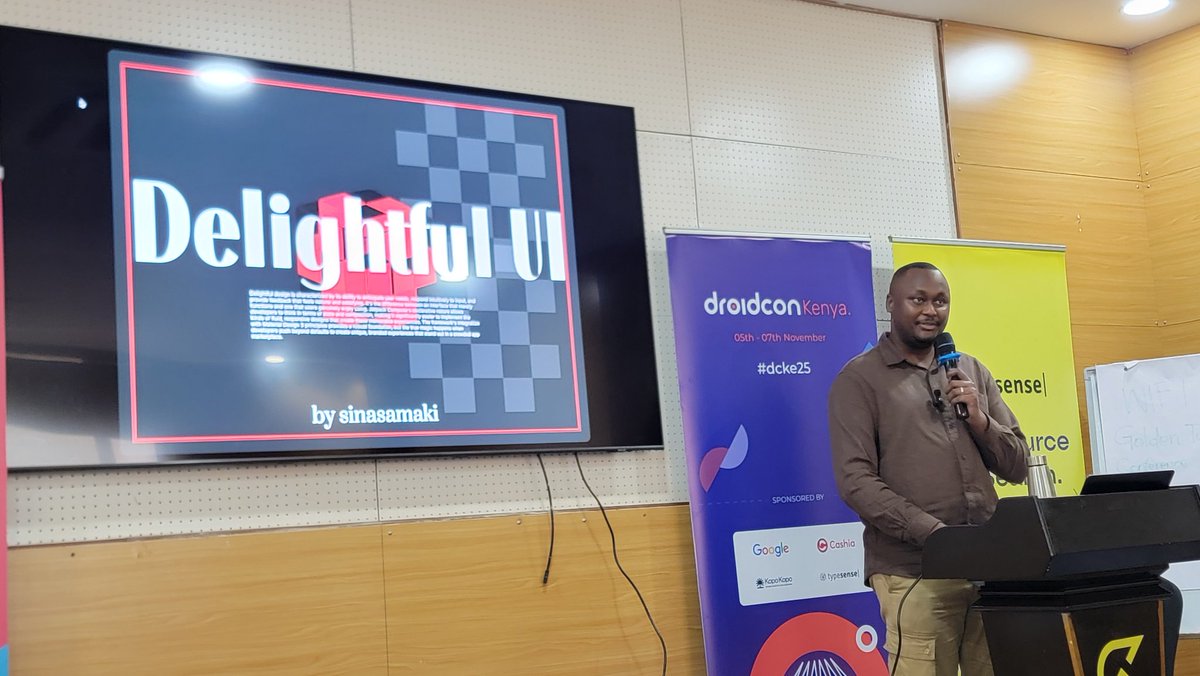 Crafting delightful UI with jetpack compose 🔥 By <a href="/sinasamaki/">sinasamaki</a> himself at #dcke25