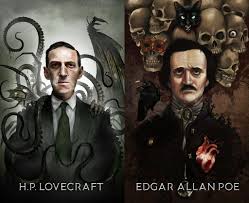 Now, it is November, the last of the autumn months.  It is time to read the great writers of late autumn and winter: H. P. Lovecraft and Edgar Allan Poe. In both visionary writers, there is a fear and a terror of cosmic will and of the predicaments of the soul.