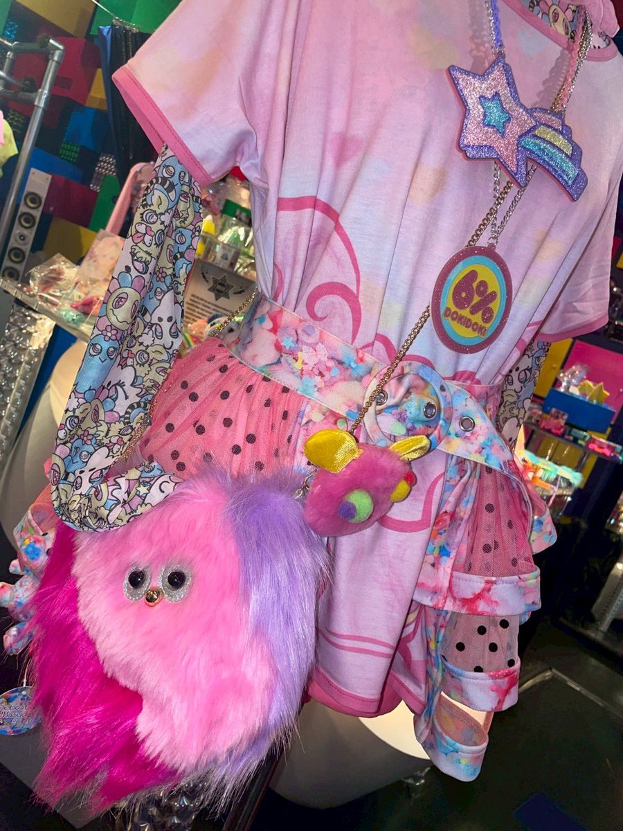 6%DOKIDOKI】 KAWAIITOPIA パラシュートパンツ デコラ 6%DOKIDOKI