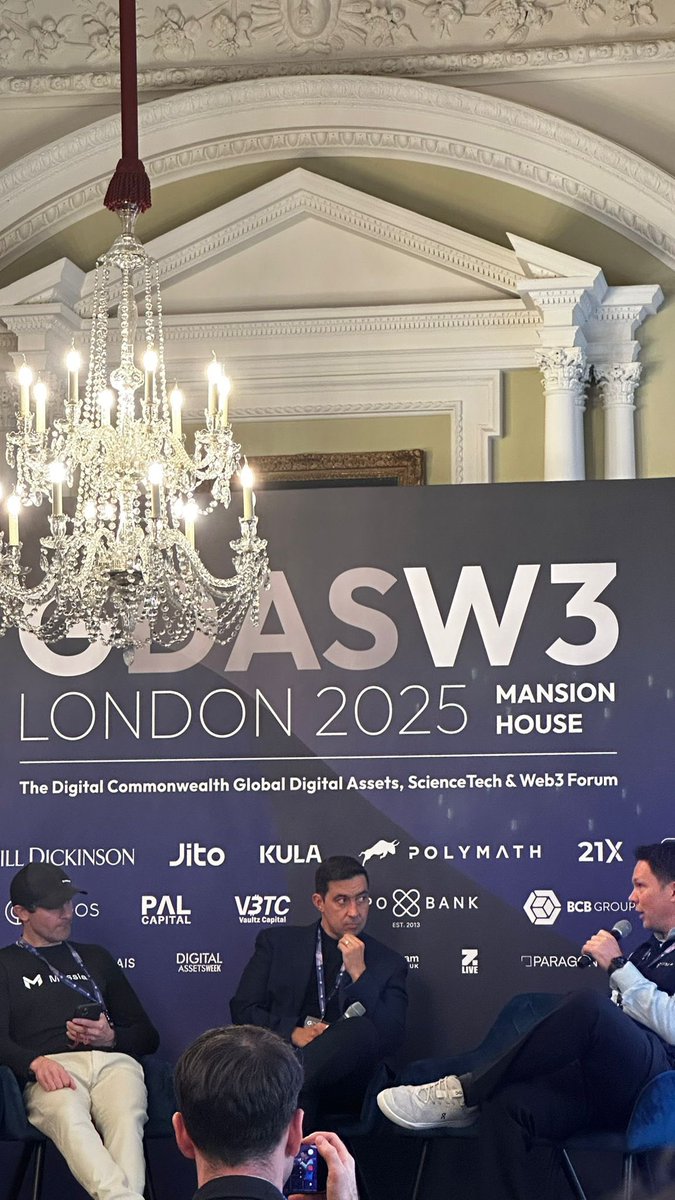 messiah_network's tweet photo. Another defining moment for team Messiah.

Yesterday, we took the stage at the @TheDCW_X Web3 Forum inside London’s historic Mansion House, the official residence of the Lord Mayor of London and one of the most prestigious venues in global finance.

To stand among 65+ world-class speakers, the top 1% shaping the future of Web3, was truly humbling.

Chris represented Messiah, sharing how our NodeHub and multi-chain node deployments are driving the next wave of mass adoption. He also hosted a panel on “The Future Forces Shaping DeFi” with: Dr. Nick Almond, Jito Foundation
and James Harris, Tesseract.

The Lord Mayor of London delivered a powerful message on the UK’s need to accelerate DeFi policy and Web3 investment, joined by Zia Yusuf, Head of Policy at Reform UK, calling for stronger innovation leadership in decentralised finance.

Beyond the stage, the connections we made were incredible, from top VCs to strategic partners and innovators, opening new doors that will help shape the next phase of Messiah’s growth.