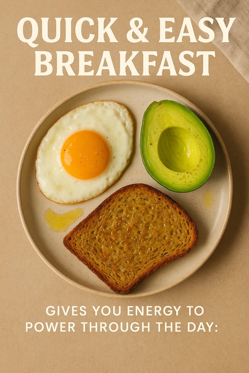 allspice_app's tweet image. This quick, easy breakfast gives you energy to power through the day: 🍳🥑
1 egg + ½ avocado + whole-grain toast + drizzle of olive oil. #MorningFuel #HealthyEats