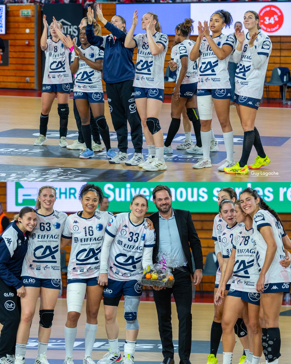 Solides, engagées, victorieuses, nos Conquérantes ont signé hier une belle prestation face à Strasbourg 🤩👏

📸 Guy Lagache 

#CTHB | #UnisEtEnConquête