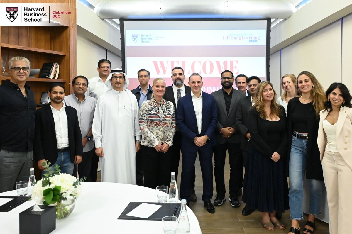 HBSGCC's tweet image. As part of the HBS Club of the GCC Life Long Learning Series , we hosted an engaging Persuasion and Influence Psychology workshop with Corporate Psychologist Neil Orvay .

Stay connected for upcoming events: lnkd.in/gh_QdZqM

#HBSGCC #LeadershipDialogue #Persuasion