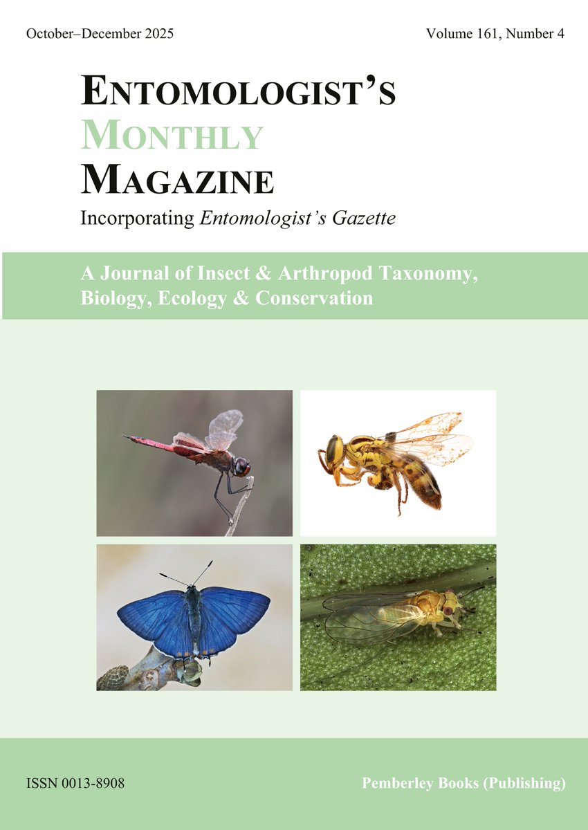 Entomologist's Monthly Magazine tweet media